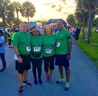 Berger Singerman Team participates in the 5th Annual Triumph 5k Run/Walk