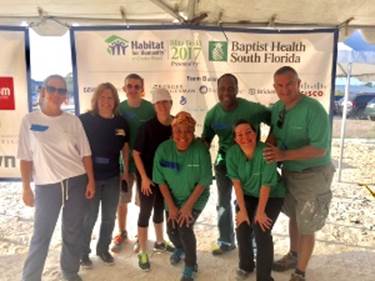 Berger Singerman at Habitat for Humanity Blitz Build 2017.