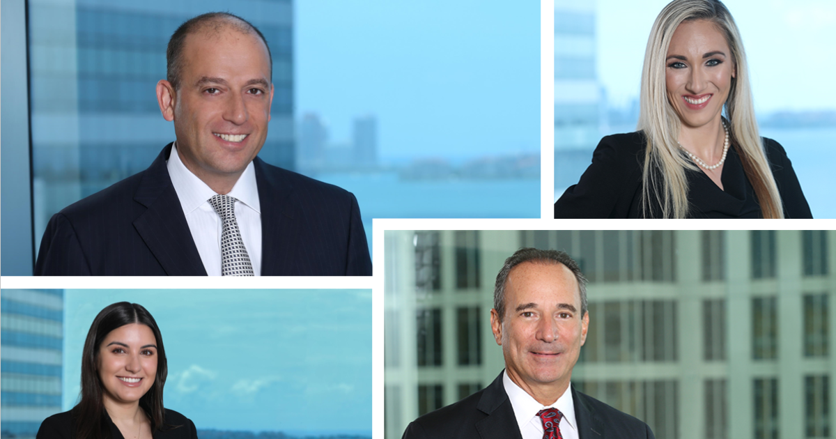 Berger Singerman Represents Charles Lydecker, Alan Florez and Ben