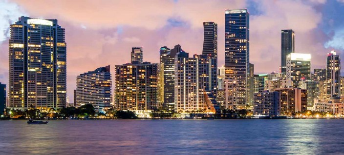 Panoramic View of Miami